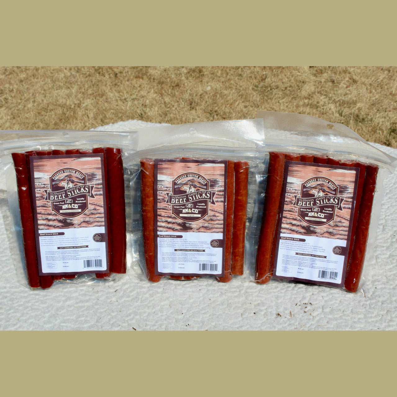 Beef Sticks - 1/2 pound - $10.00